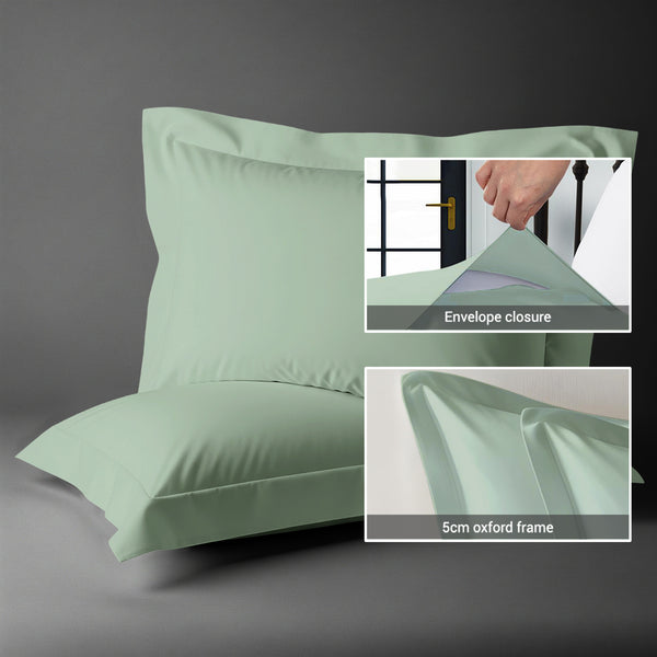 Luxury 800 Thread Count 100% Cotton Pillowcases (2 PC)