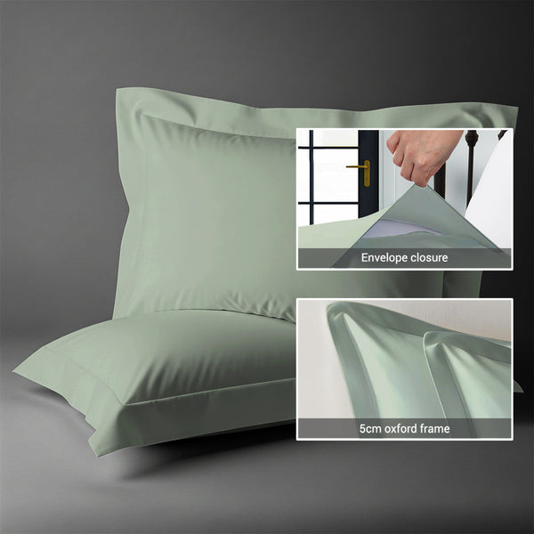 Percale 100% Cotton Pillowcases (2PC)