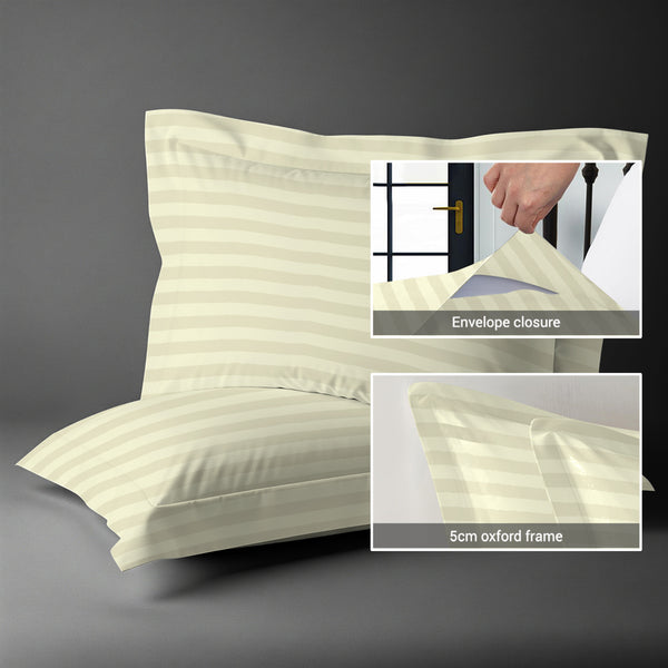 Premium 300 Thread Count 100% Cotton Pillowcases (2 PC)