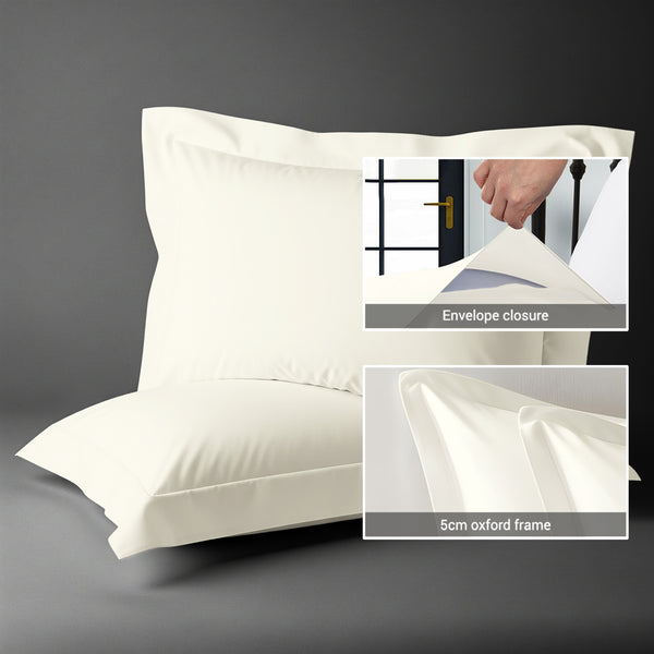 Premium 400 Thread Count 100% Cotton Pillowcases (2 PC)