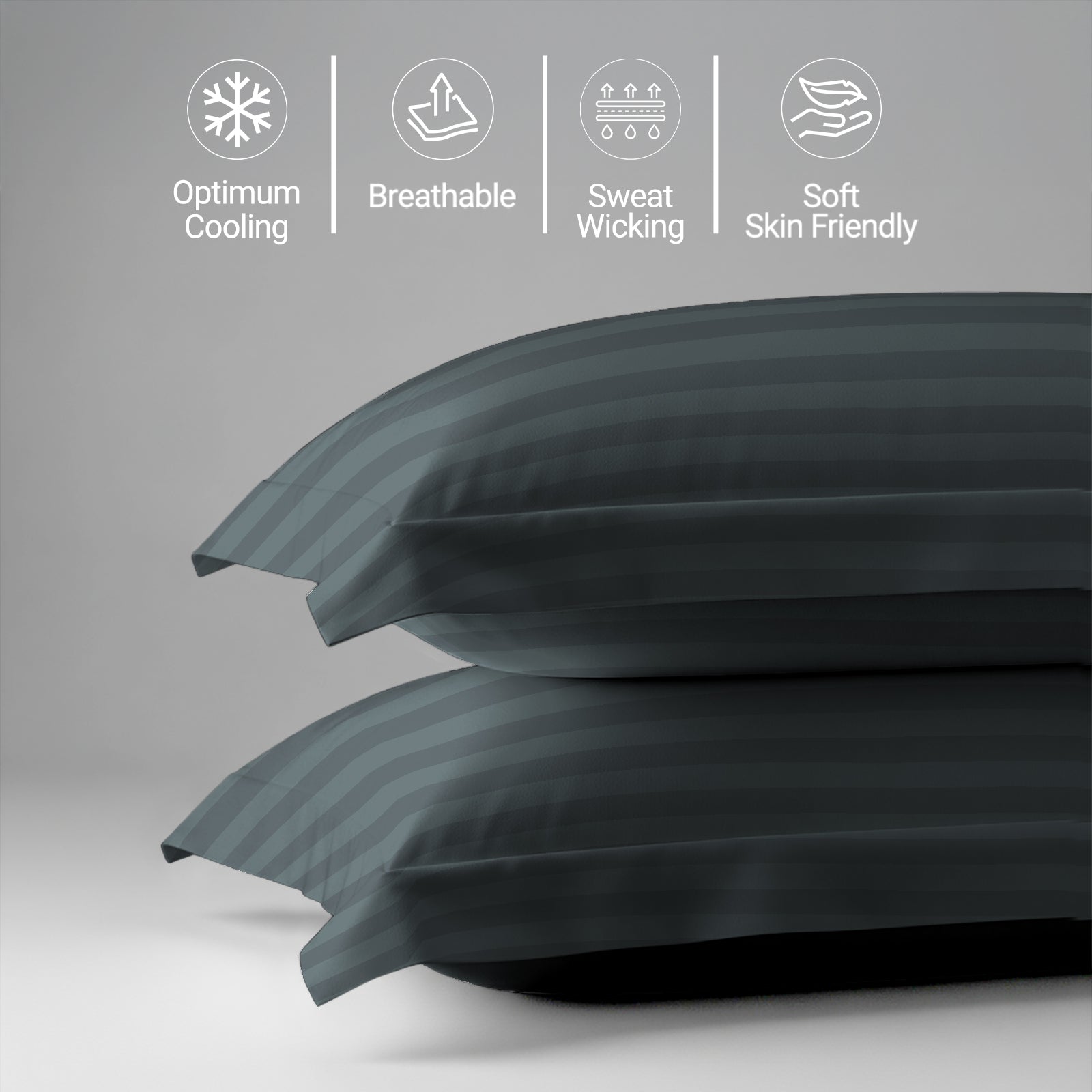 Premium 300 Thread Count 100% Cotton Pillowcases (2 PC)