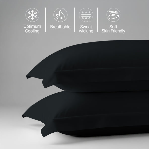 Premium 400 Thread Count 100% Cotton Pillowcases (2 PC)