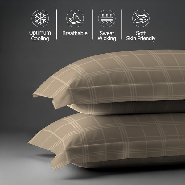 Premium 300 Thread Count 100% Cotton Pillowcases (2 PC)