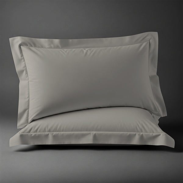 Premium 400 Thread Count 100% Cotton Pillow Shams (2 PC) - USA QUEEN