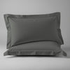 Premium 400 Thread Count 100% Cotton Pillow Shams (2 PC) - USA KING