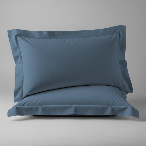 Premium 400 Thread Count 100% Cotton Pillow Shams (2 PC) - USA QUEEN