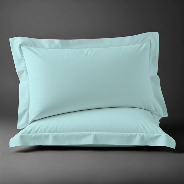 Premium 400 Thread Count 100% Cotton Pillow Shams (2 PC) - USA QUEEN