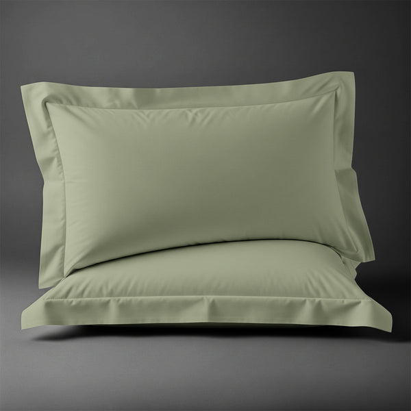 Premium 400 Thread Count 100% Cotton Pillow Shams (2 PC) - USA KING