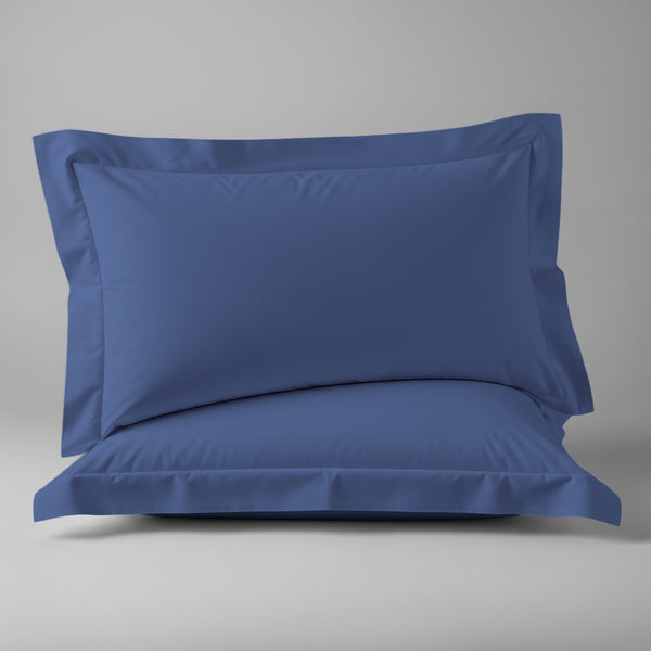 Premium 400 Thread Count 100% Cotton Pillow Shams (2 PC) - USA QUEEN