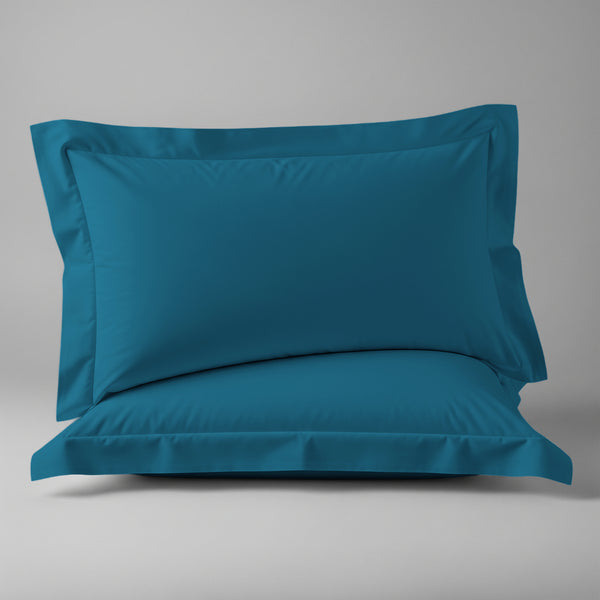 Premium 400 Thread Count 100% Cotton Pillow Shams (2 PC) - USA STANDARD