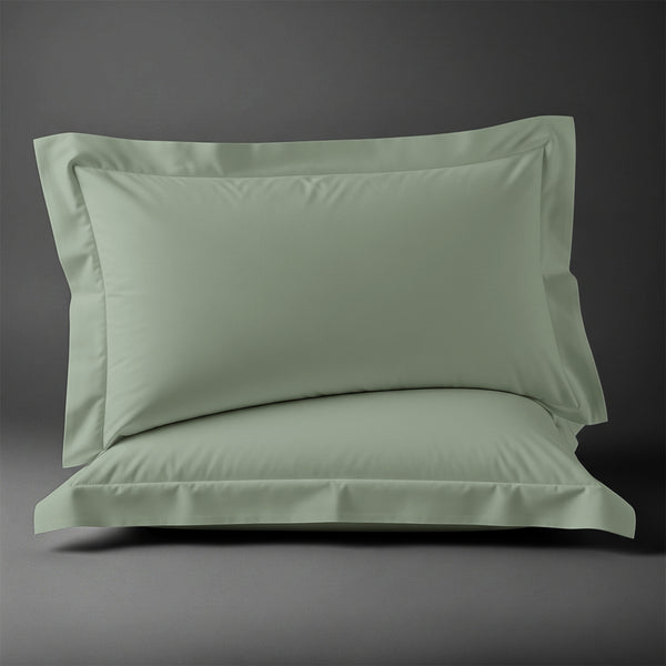 Premium 400 Thread Count 100% Cotton Pillow Shams (2 PC) - USA STANDARD