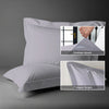 Premium 400 Thread Count 100% Cotton Pillow Shams (2 PC) - USA KING