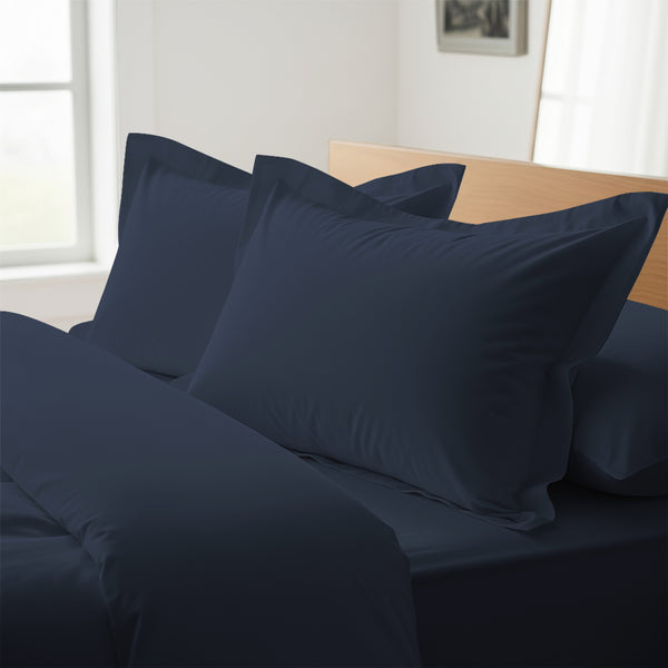 Premium 400 Thread Count 100% Cotton Pillow Shams (2 PC) - USA KING