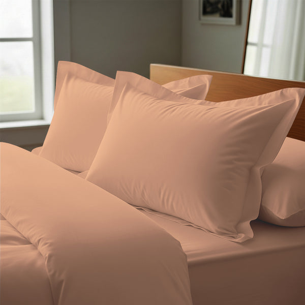 Premium 400 Thread Count 100% Cotton Pillow Shams (2 PC) - USA QUEEN