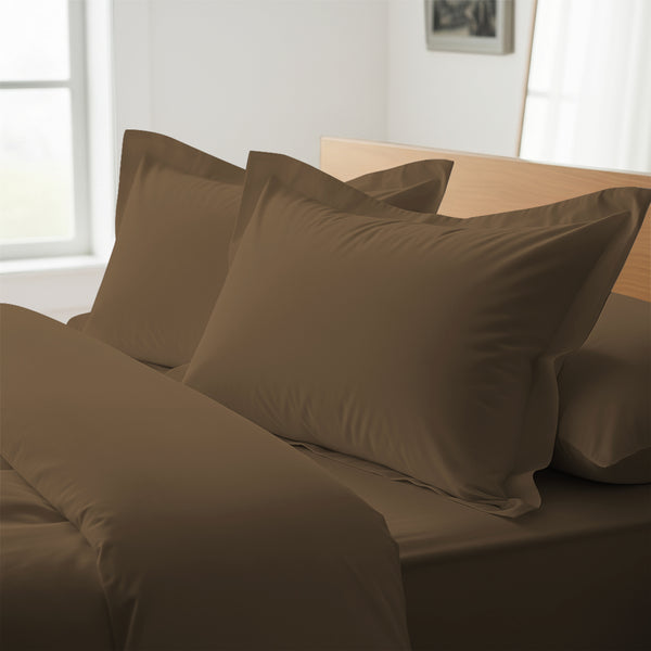 Premium 400 Thread Count 100% Cotton Pillow Shams (2 PC) - USA KING