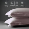 Premium 400 Thread Count 100% Cotton Pillow Shams (2 PC) - USA KING