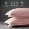 Premium 400 Thread Count 100% Cotton Pillow Shams (2 PC) - USA STANDARD