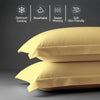 Premium 400 Thread Count 100% Cotton Pillow Shams (2 PC) - USA STANDARD