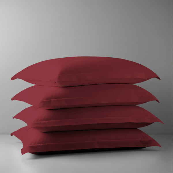 Premium 400 Thread Count 100% Cotton Pillowcases (4 PC)