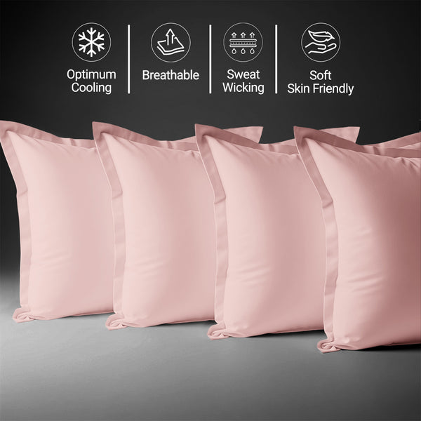 Premium 400 Thread Count 100% Cotton Pillowcases (4 PC)
