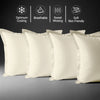 400 thread count ivory skin friendly cotton pillowcases oxford standard sweat wicking gentle on hair