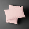 Pizuna toddler pillow cases 40 x 60 cm light pink 400 thread count long staple cotton crib pillowcase set of 2