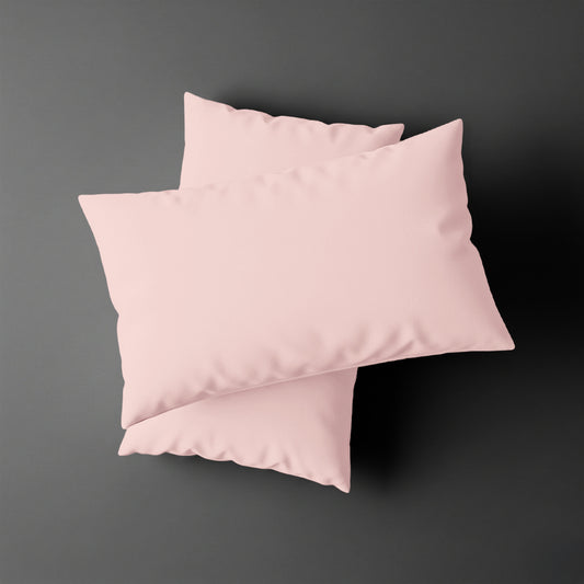 Pizuna toddler pillow cases 40 x 60 cm light pink 400 thread count long staple cotton crib pillowcase set of 2