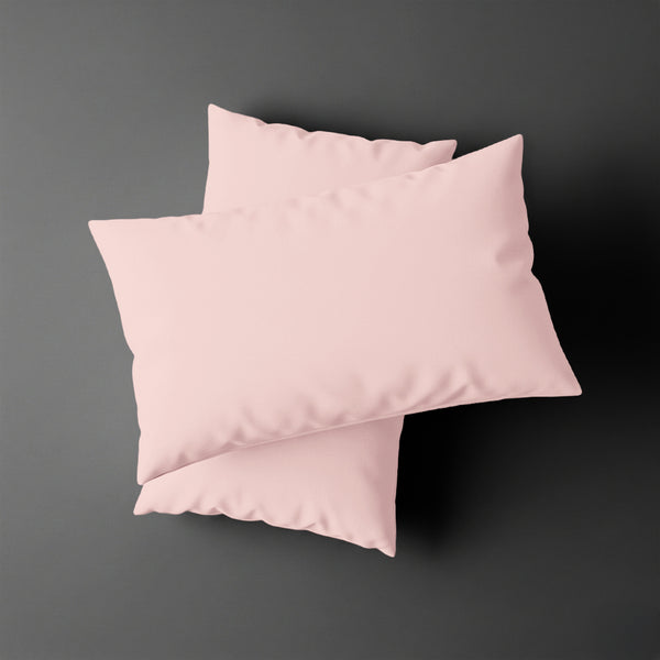 Pizuna toddler pillow cases 33 x 46 cm light pink 400 thread count long staple cotton crib pillowcase set of 2
