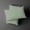 Pizuna toddler pillow cases 40 x 60 cm sea foam 400 thread count long staple cotton crib pillowcase set of 2
