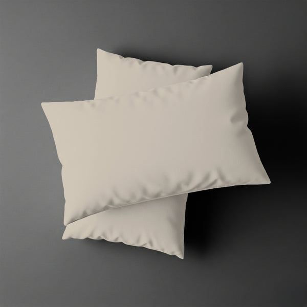 Pizuna toddler pillow cases 40 x 60 cm simply taupe 400 thread count long staple cotton crib pillowcase set of 2
