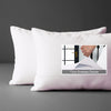 Light lilac baby pillow cases 40 x 60 cm set of 2 snug fit for peaceful nights prevents pillows popping
