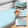 Premium 400 Thread Count 100% Cotton Crib Travel Fitted Sheet