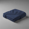 Pizuna dark blue baby travel cotton fitted sheet 60x120 cm