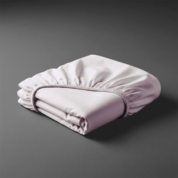 Pizuna light lilac baby travel cotton fitted sheet 60x120 cm
