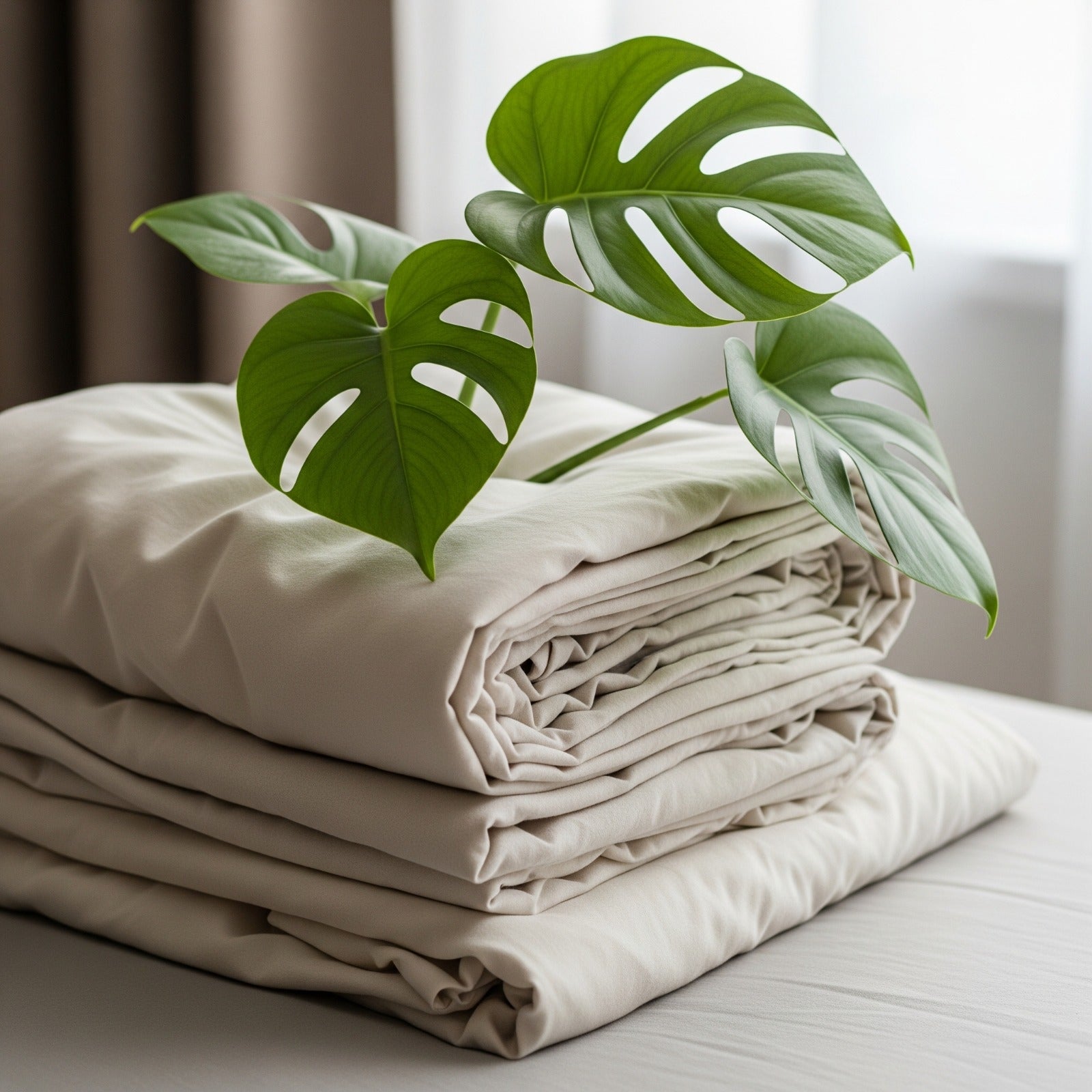 The Pizuna Essence breathable pure cotton bedding by Pizuna Linens